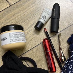 Mac Pinklite Strobe Cream ,Loreal Hairmask Etc