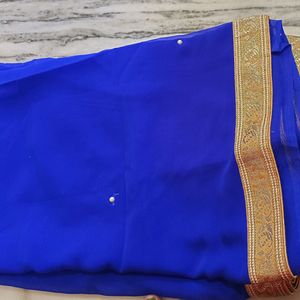 Royal Blue Saree💙