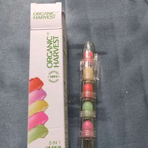 Organic Harvest 5 In 1 Lip Balm