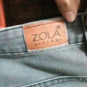 Zola Jeans Dark Grey Charcoal Women's Pants