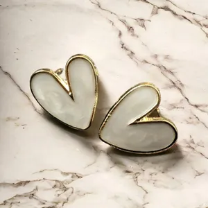 Heart Shape Korean Earrings