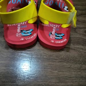 Boy Red Colour Slippers