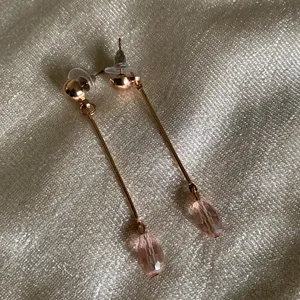 Pink Drop Earrings