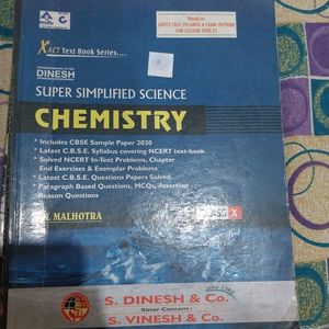 Super Simplifies Chemistry Book For Class 10