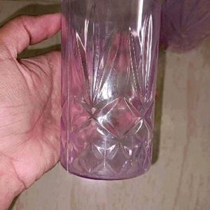 Set Of Six Plastic Glasses