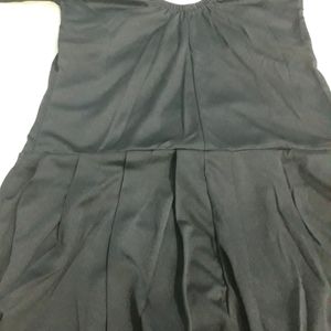 Black Swimsuit With Sleeves N Shorts