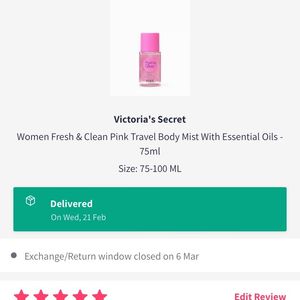 Fresh & Clean Body Mist