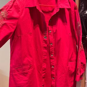 Red Colour Shirt