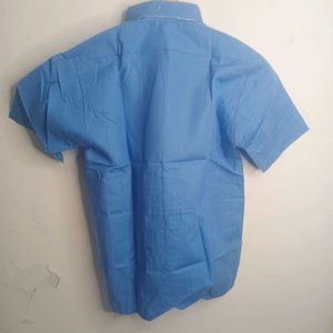 Blue Colour School And Medical Shirt (Men's)