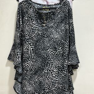 Animal Print Party Top