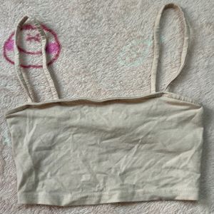 H&M Peach Crop Top