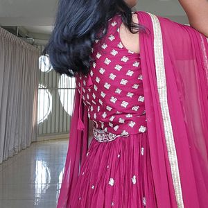 Maroon Color Lehenga Choli From Soch