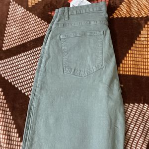 Zudio Sage Green Jeans