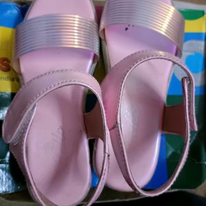 Beautiful Pink Wedges For 6-7 Years Old Girl