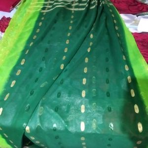 Green Saree