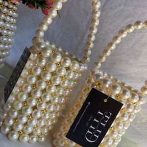 Pearl Bucket Bag