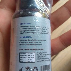 Slimming Massage Oil...seal Packed