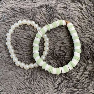 CLAY BEAD BRACELET 🫰combo Of 5