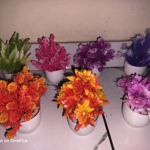 7 Piece Artificial Plants