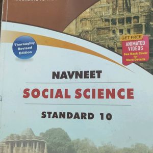 Social Science STD 10th Navneet