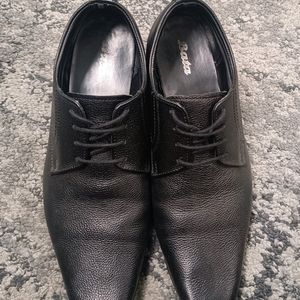 Classic Black Formal Shoes From Bata