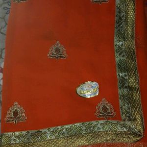 💥Bumper Offer💥 Beautiful Shiffon Saree