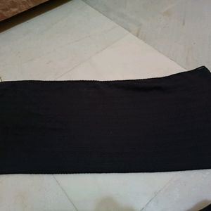 Plain Black Dupatta