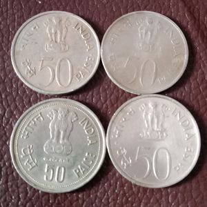 🔥50 Paise Co Nickel Set