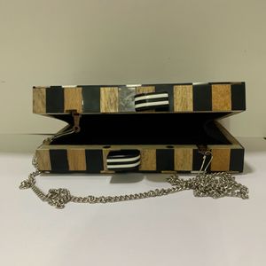 Mdf Wooden Clutch