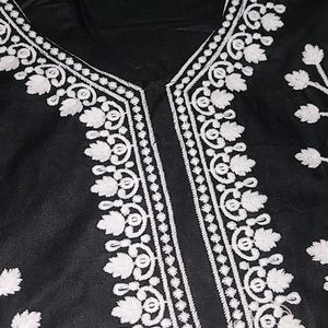 Black Kurti And Pant Brand New Not Used