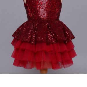 Hopscotch Sirosa Fancy Sequins Dress