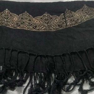 Black Stole For Women Or Teenagers