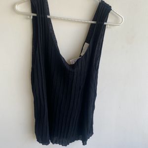 Black Party Wear Top