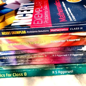 MATHS, SCIENCE BOOKS-CLASS-VII,VIII,IX,X