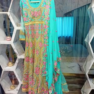 Beutiful Gown With Dupatta