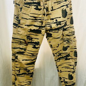 Mens Casual Cargo Pant