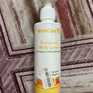 Wishcare Sunscreen Body Lotion