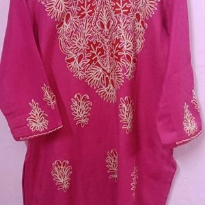 💓 Beautiful Woolen Kurti Suit For Women XXL Size