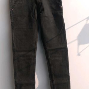 Black Slim Fit Denim