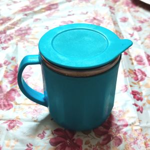 Blue Mug With Lid