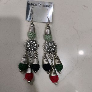 Long Fumta Earrings