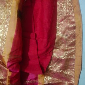 Pure Traditional Silk Skirt With Flare