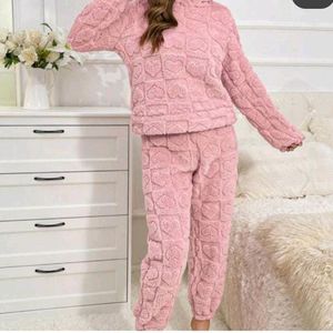 FURRY HEART WINTER PJ SET 💕♾️