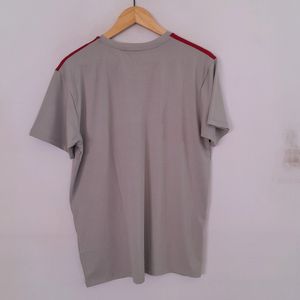 Grey & Maroon T-Shirt (Men's)