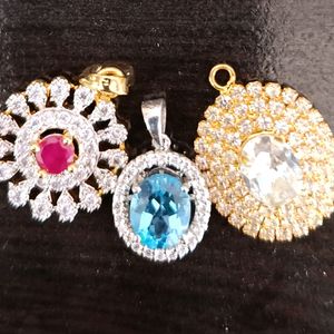 Set Of 3 Pendants