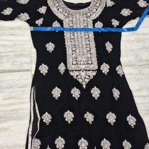 Eyecatching Black And White Dress