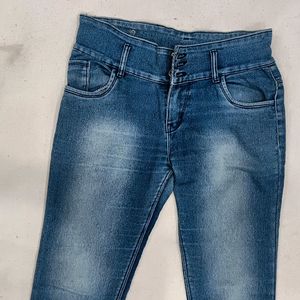 Blue Denim Jeans For Women