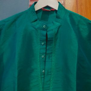 Green Men Kurta