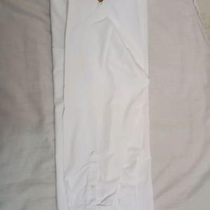 Van Heusen White Regular Fit Solid Shirt (New)