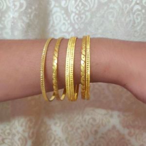 Gold Plated Bangles